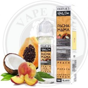 Peach Papaya Coconut Cream by Pachamama, 60ml, 3mg