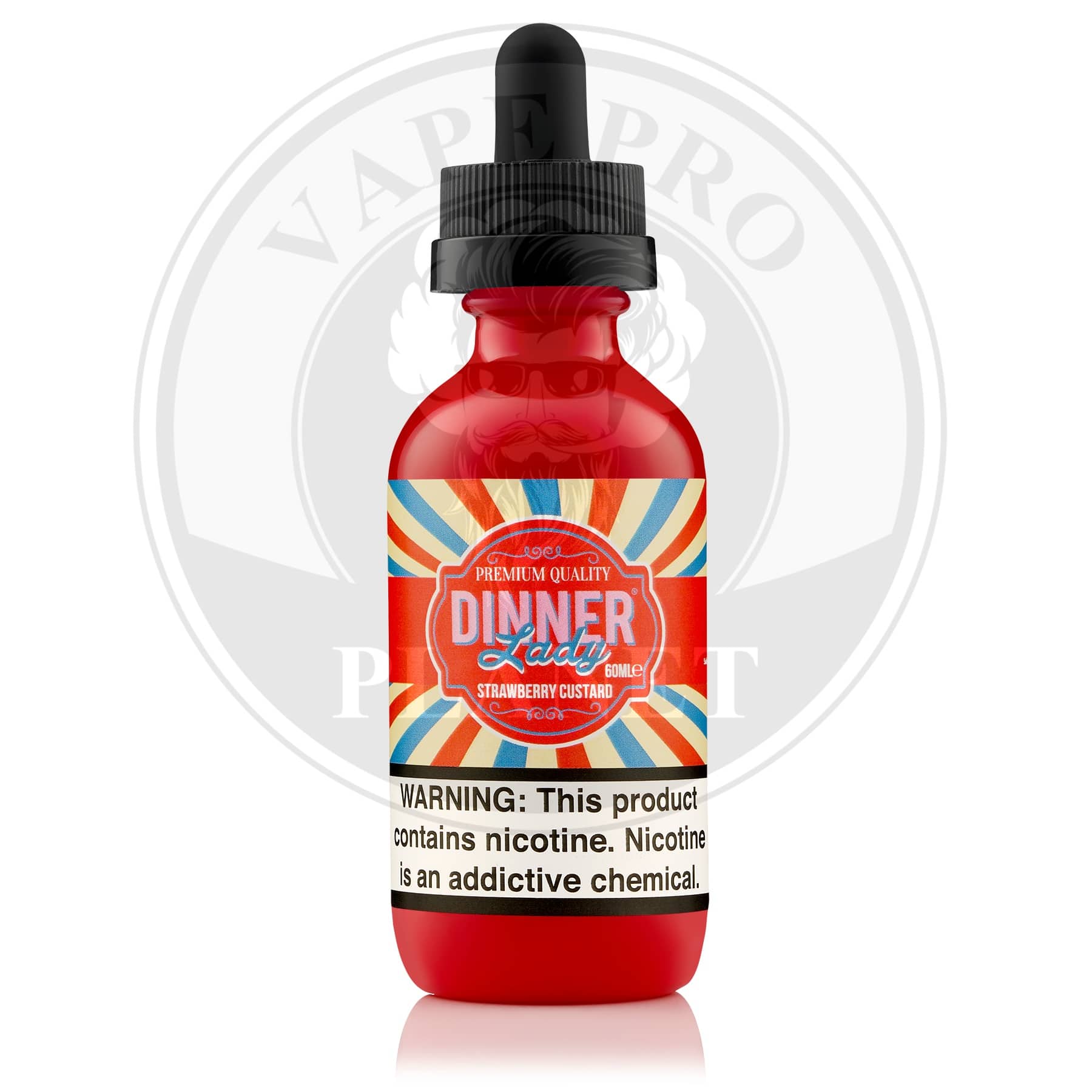 Strawberry Custard By Dinner Lady
