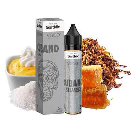 Cubano Silver by VGOD SaltNic