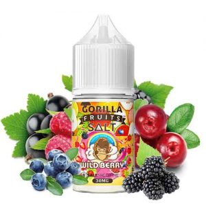 Gorilla Fruits Nic Salt - Wild Berry